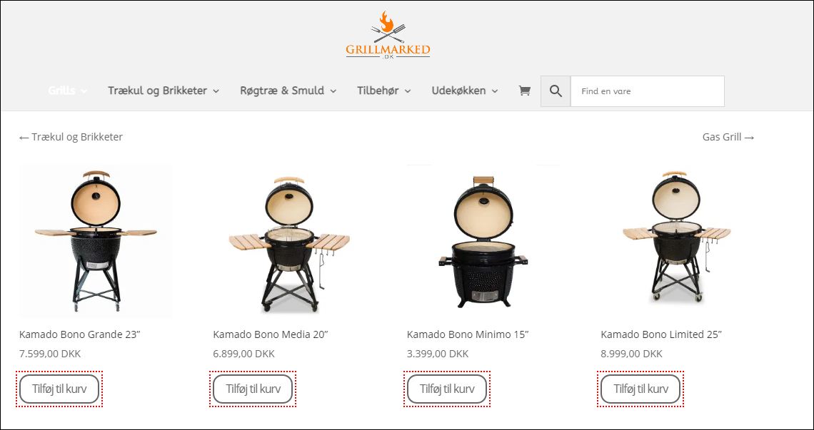 Kamado grill